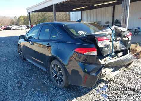 2020 Toyota Corolla Se from USA, damaged, VIN JTDS4RCE9LJ021663